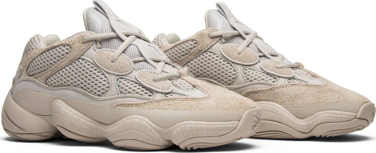 Shop The Adidas X Yeezy 500 Blush Sneakers 250 Usd 