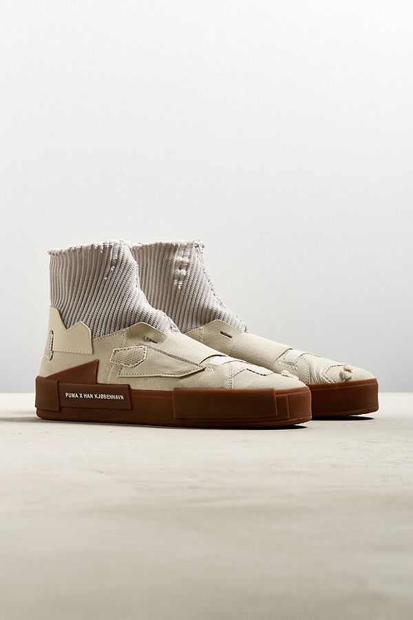 Shop these Puma X Han Kjobenhavn Court Platform Sneakers 140 USD
