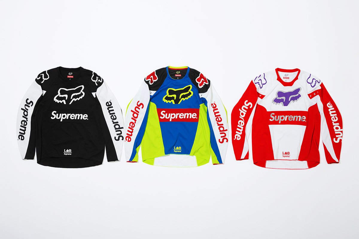 Supreme X Fox Racing Collaboration Available Now