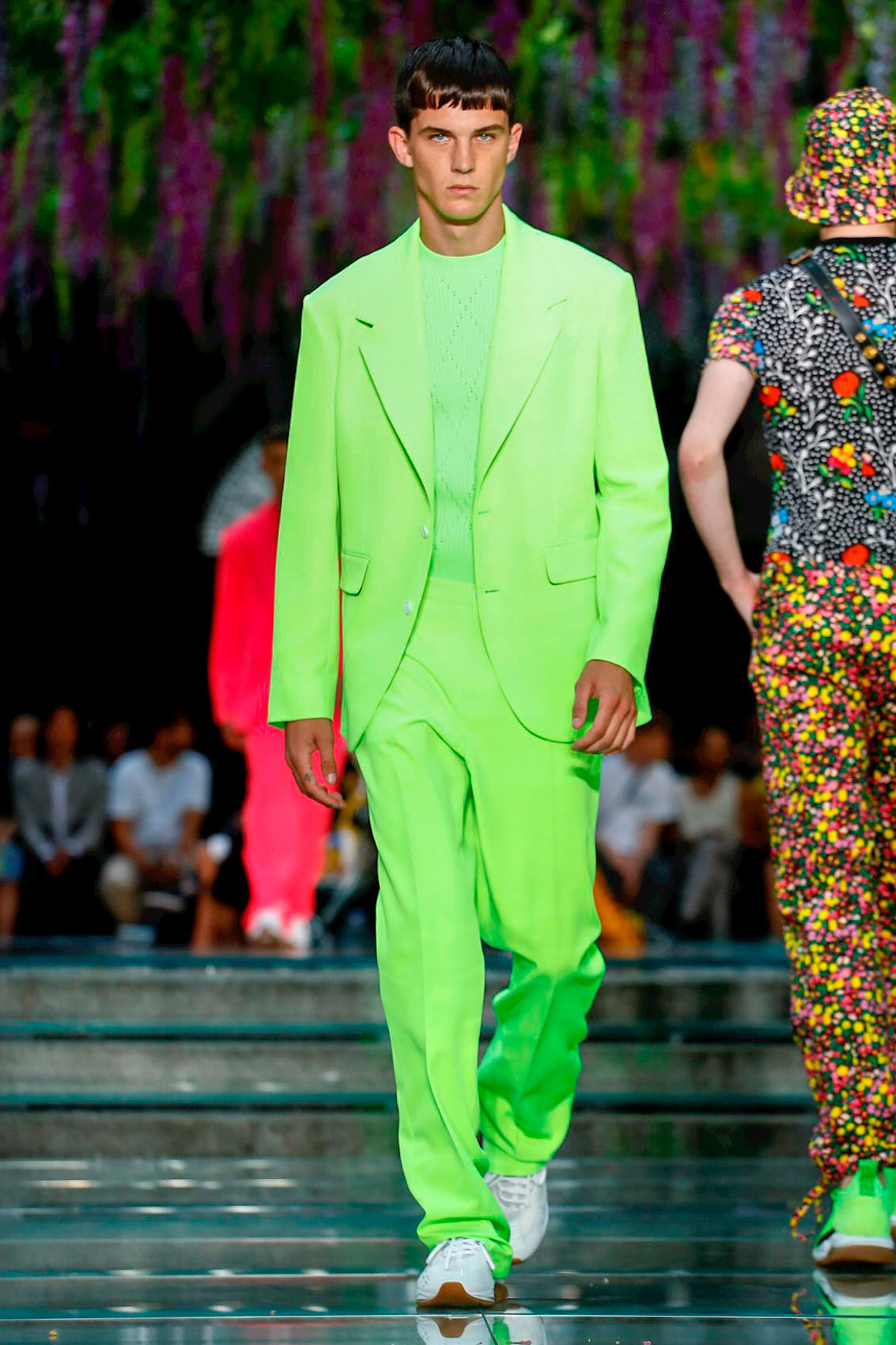 Versace Fashion Show, Menswear Collection, Spring Summer 2019 in Milan ...