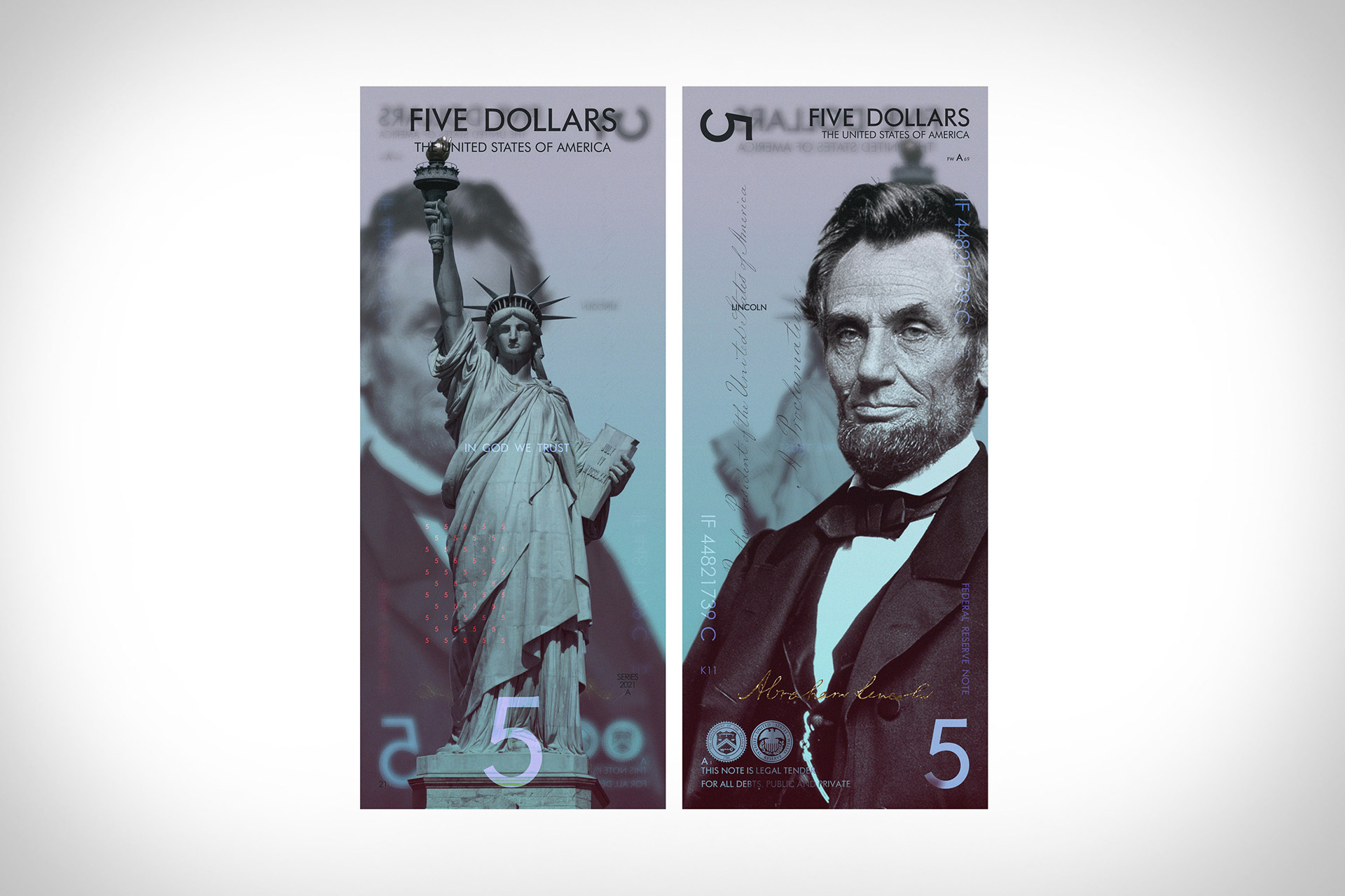New US currency has been designed by Andrey Avgust