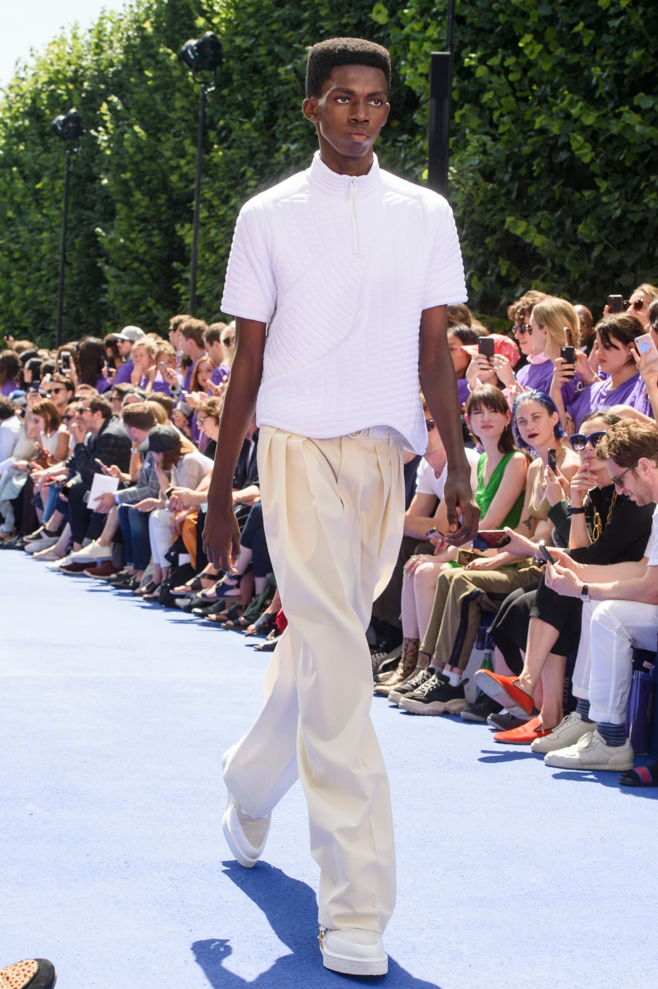 “Virgil Abloh makes debut for Louis Vuitton”