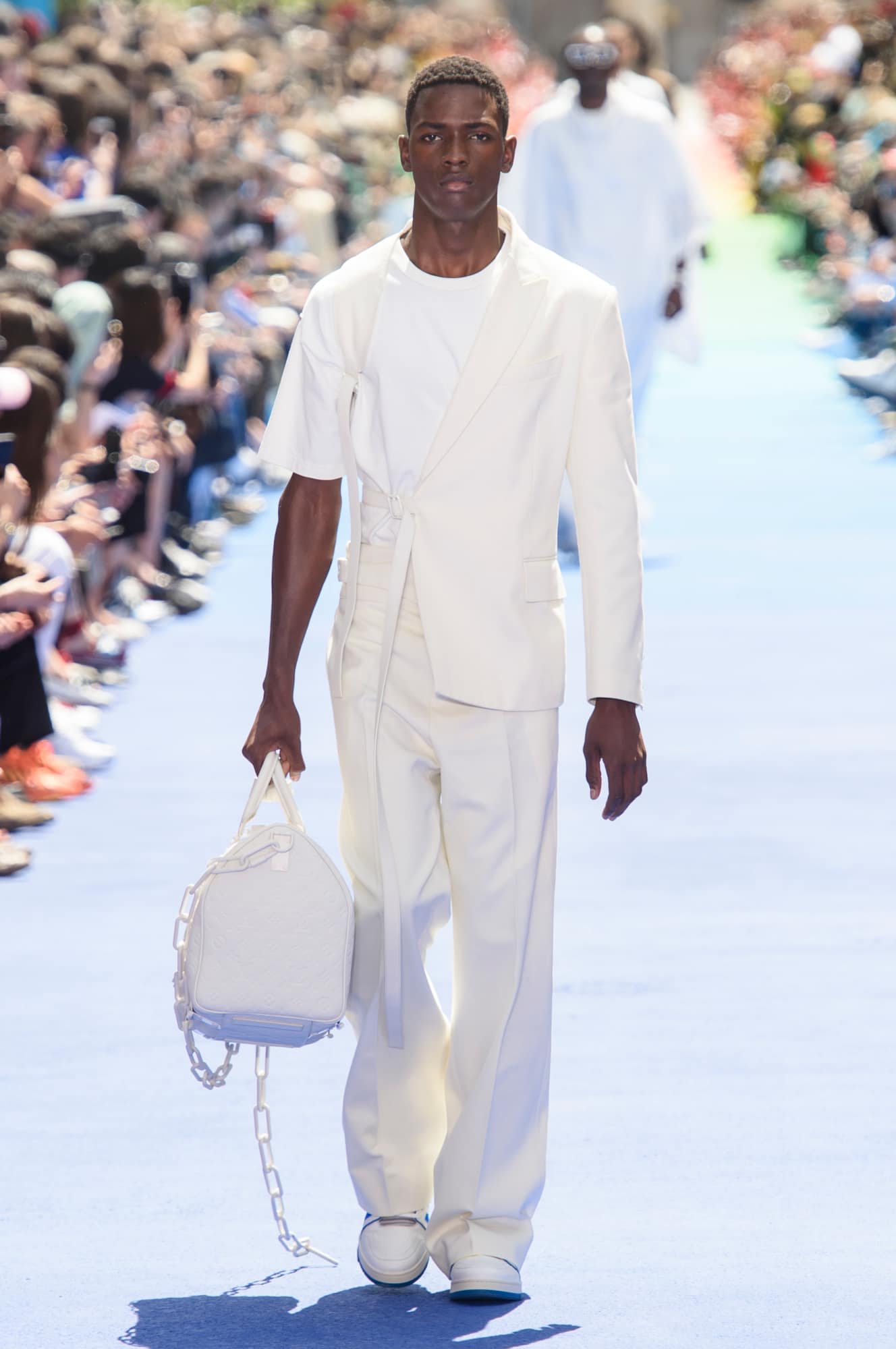 Somewhere over the rainbow: Virgil Abloh embarks on a new era for his debut  Louis Vuitton collection
