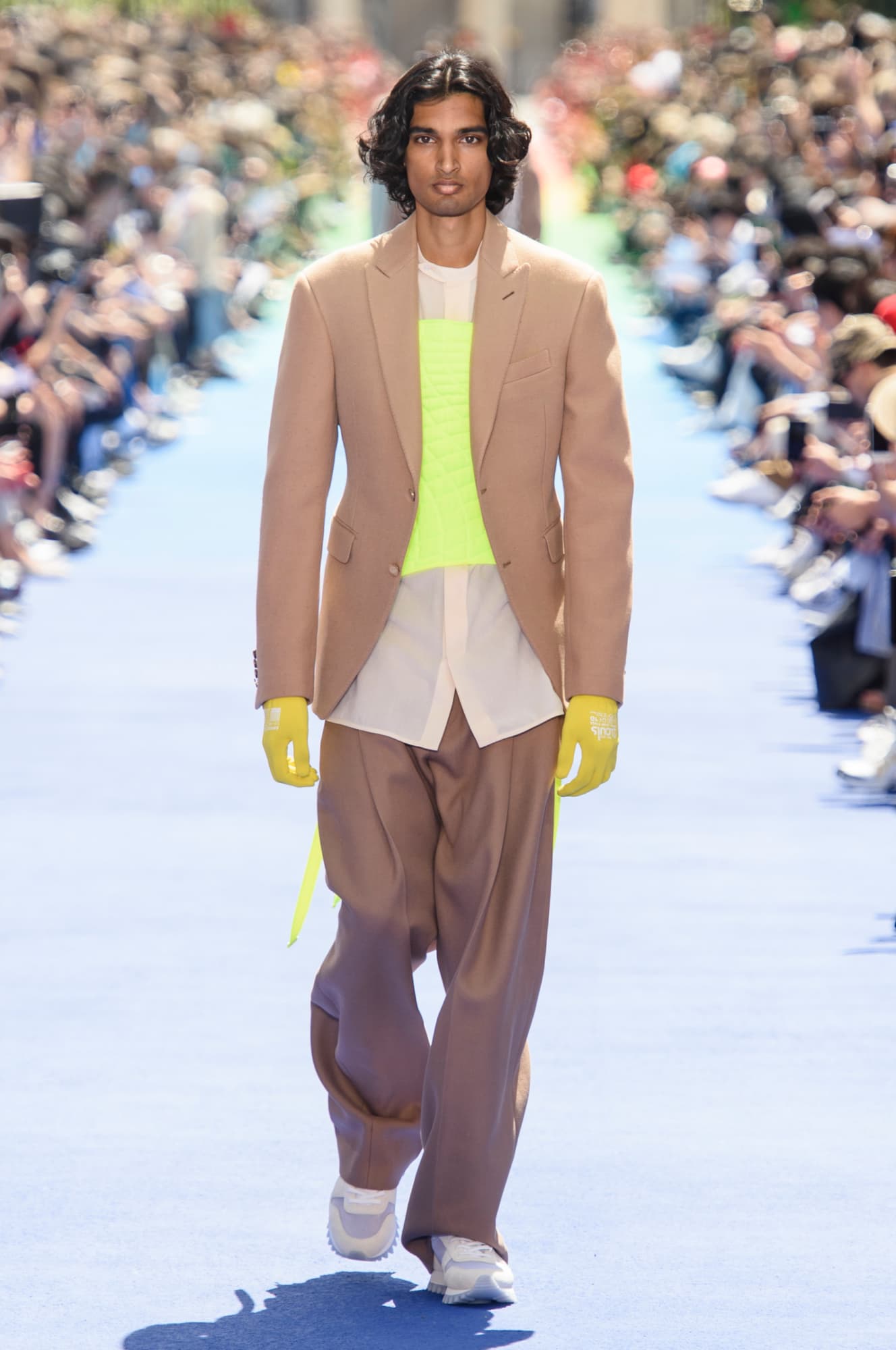 Louis Vuitton Men's Spring/Summer 2019 runway show in Palais Royal