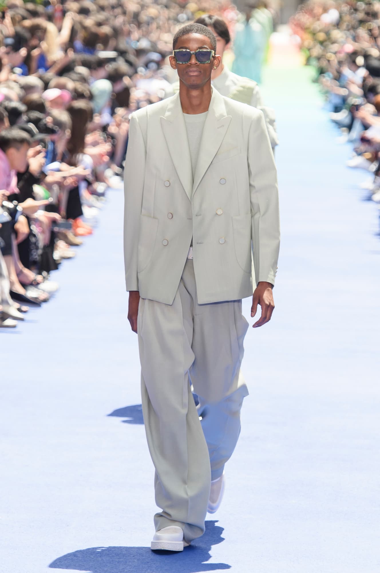 “Virgil Abloh makes debut for Louis Vuitton”