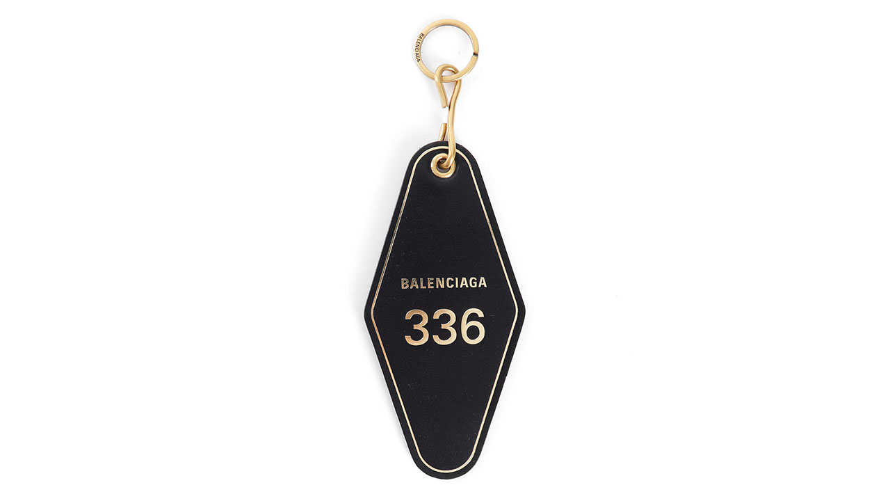 Shop the Balenciaga Hotel Key Tag / $335 AUD - ICON