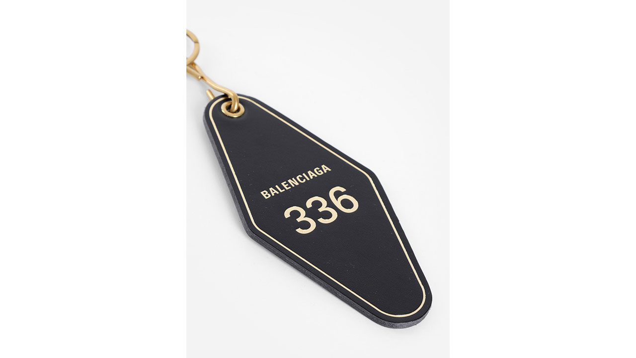 Shop the Balenciaga Hotel Key Tag / $335 AUD - ICON