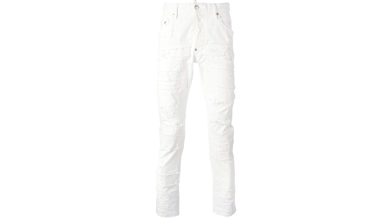White hot: Make a statement with white jeans - ICON