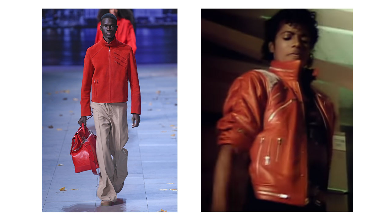 MADARIAGA on X: Michael Jackson in tha house Louis Vuitton Men's Wear FW19  by Virgil Abloh #lvmenfw19 #pfw  / X