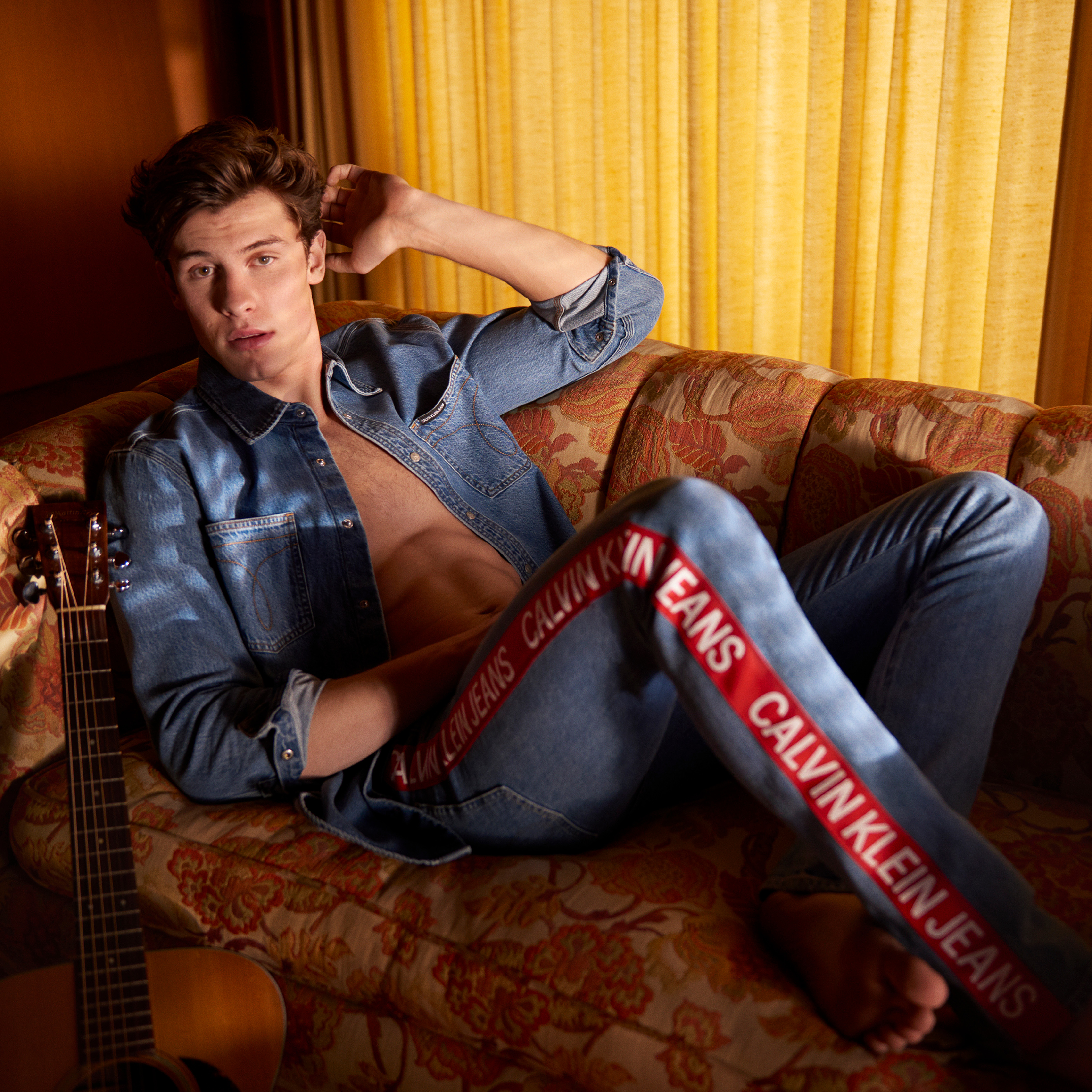 Shawn Mendes and A$AP Rocky strip for Calvin Klein Underwear - ICON