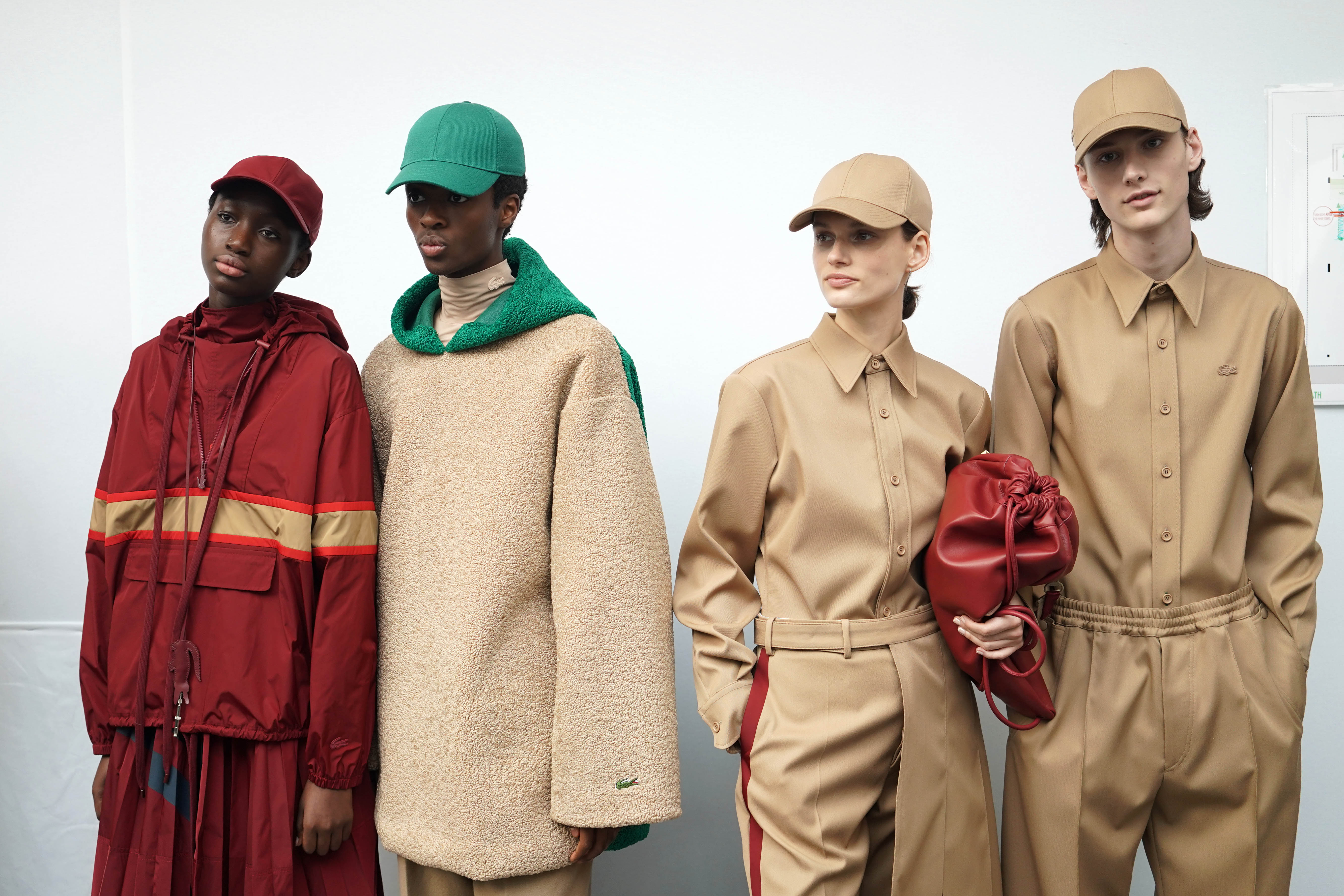 Louise Trotter presents her first collection for Lacoste