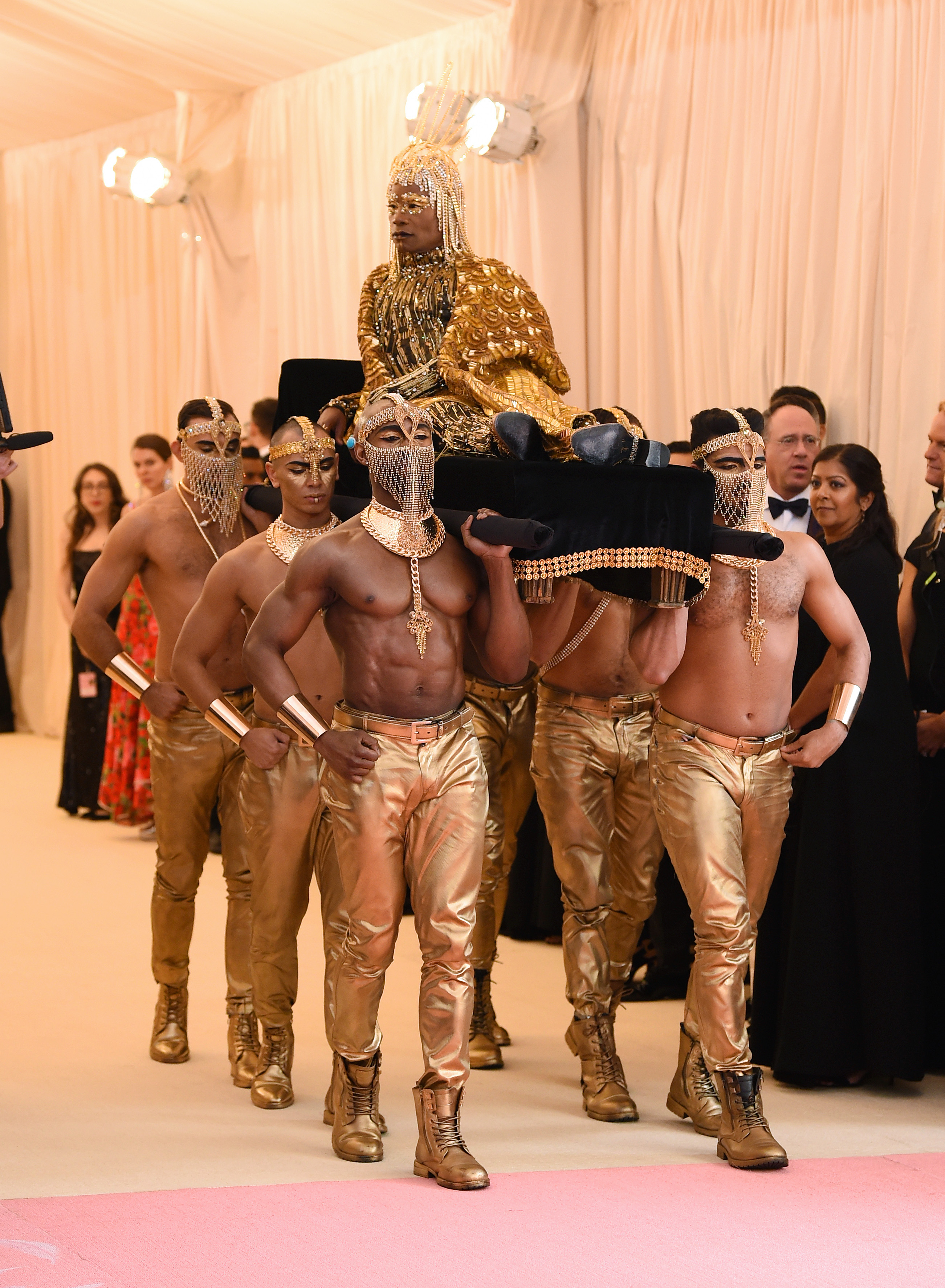 Move over Katy Perry, Billy Porter enters the Met Gala with wings ICON