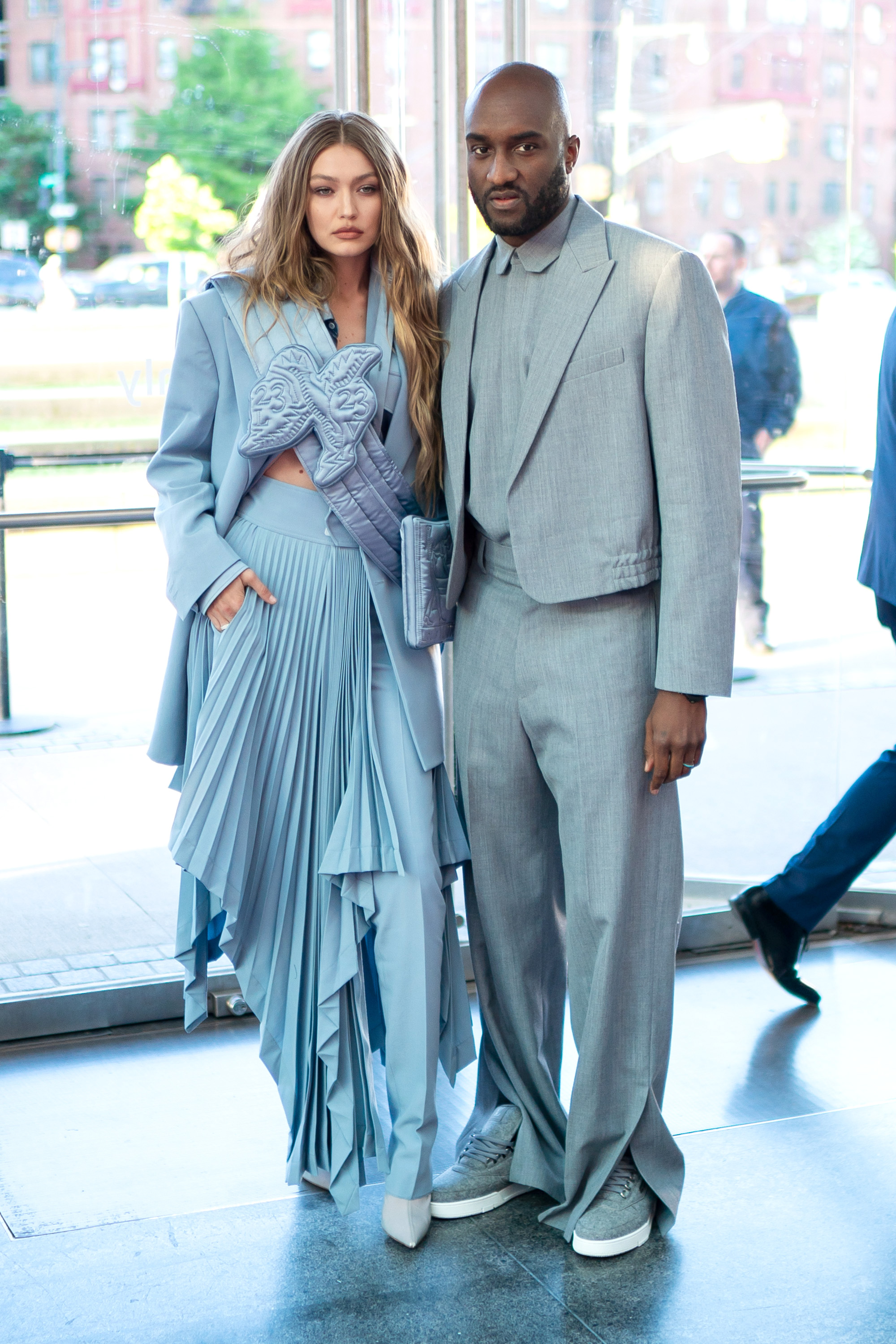 Posing with Louis Vuitton designer Virgil Abloh., The CFDA Awards Red  Carpet Was a Monday Night Fashion Surprise