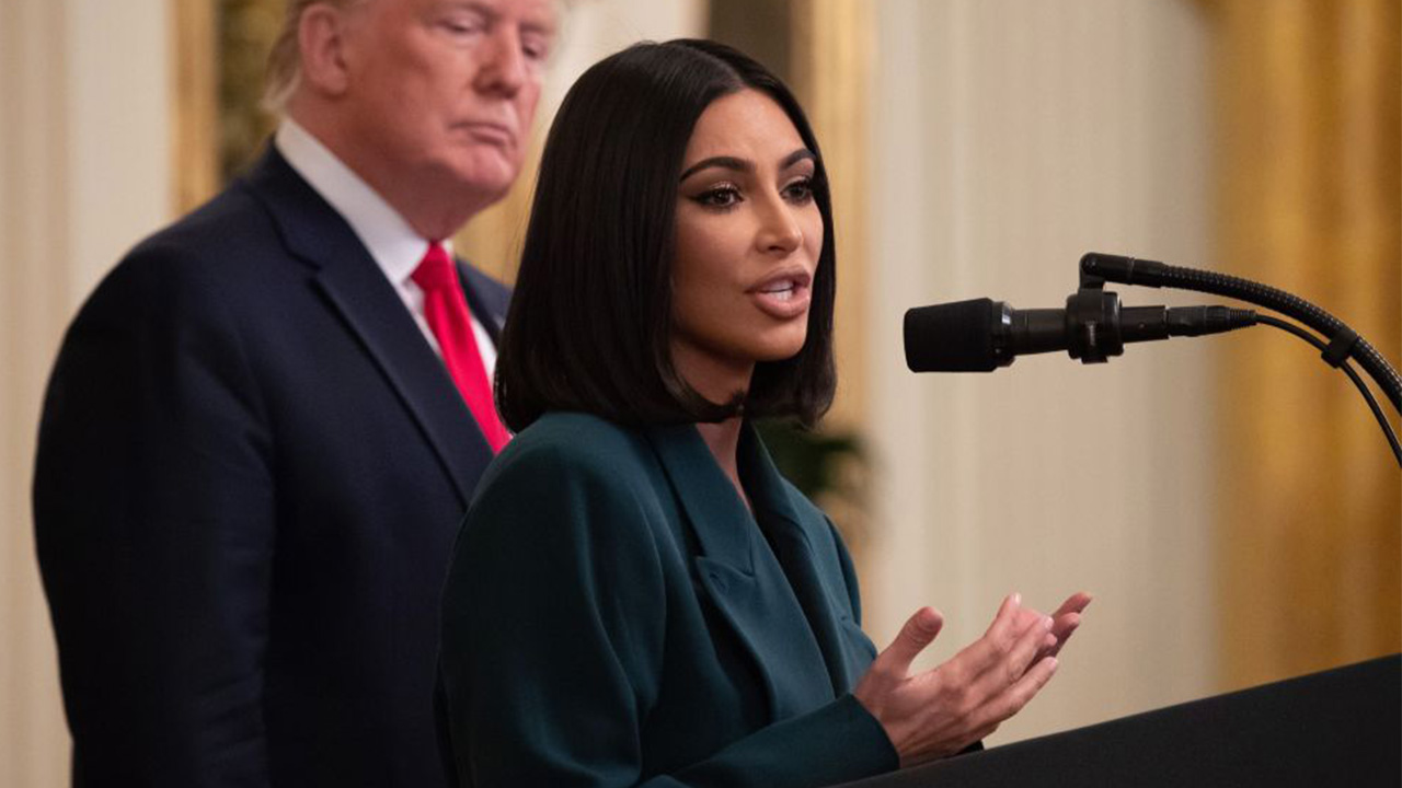 Kim Kardashian visits DC jail for new documentary - ICON
