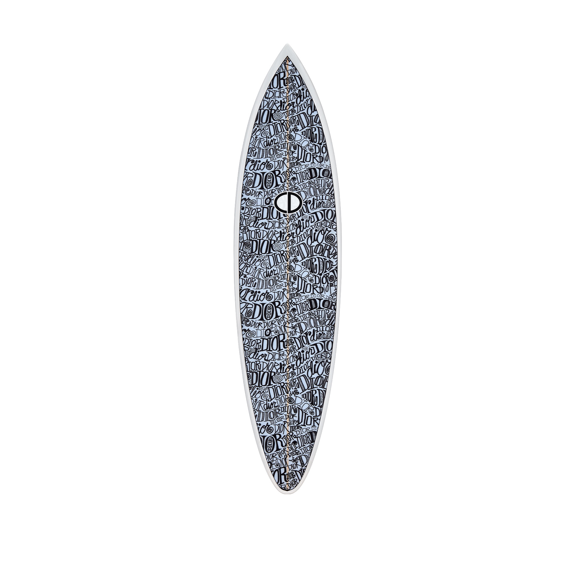 dior shawn stussy surfboard