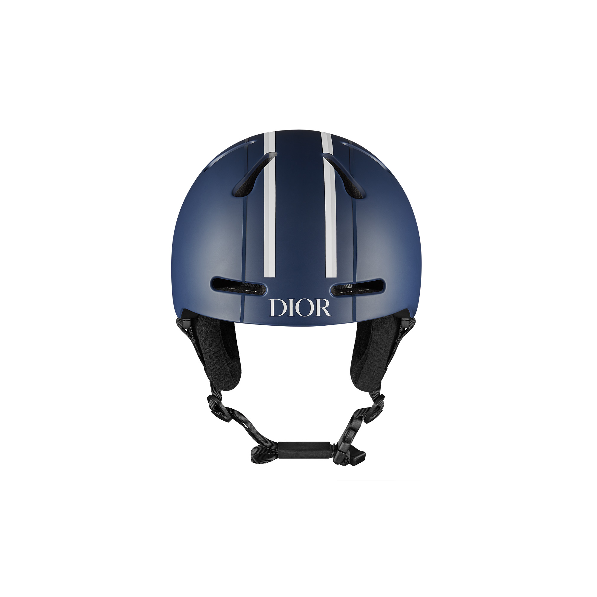 DIOR MEN_SKI CAPSULE_NAVY BLUE SKI HELMET_DIOR OBLIQUE LOGO ICON