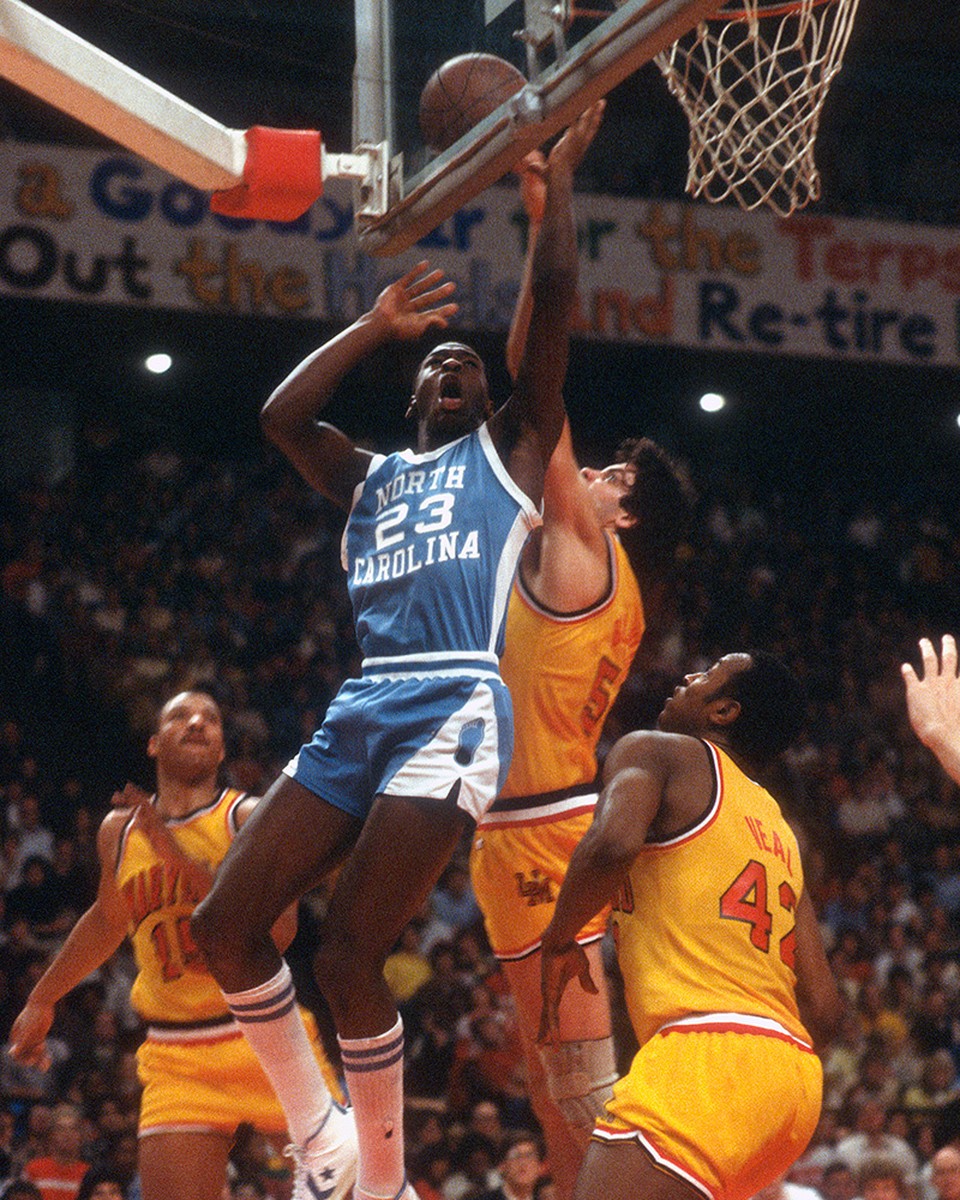 Michael Jordan's game-worn North Carolina jersey sold for record