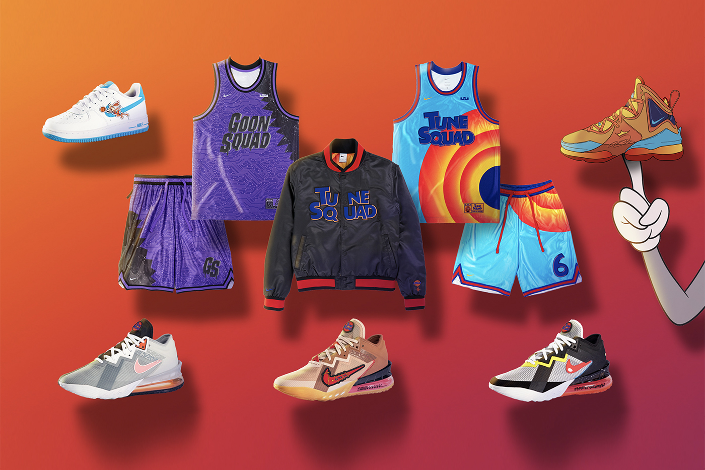 Nike And Converse Space Jam Merchandise