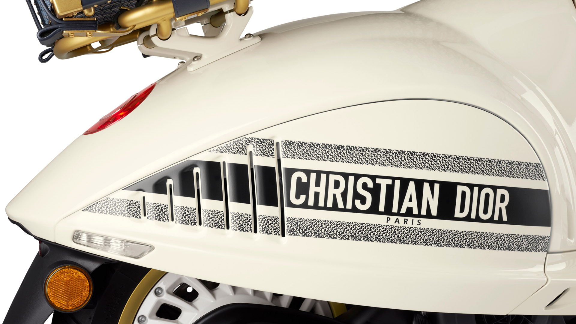Christian Dior And Vespa Create Exclusive Model