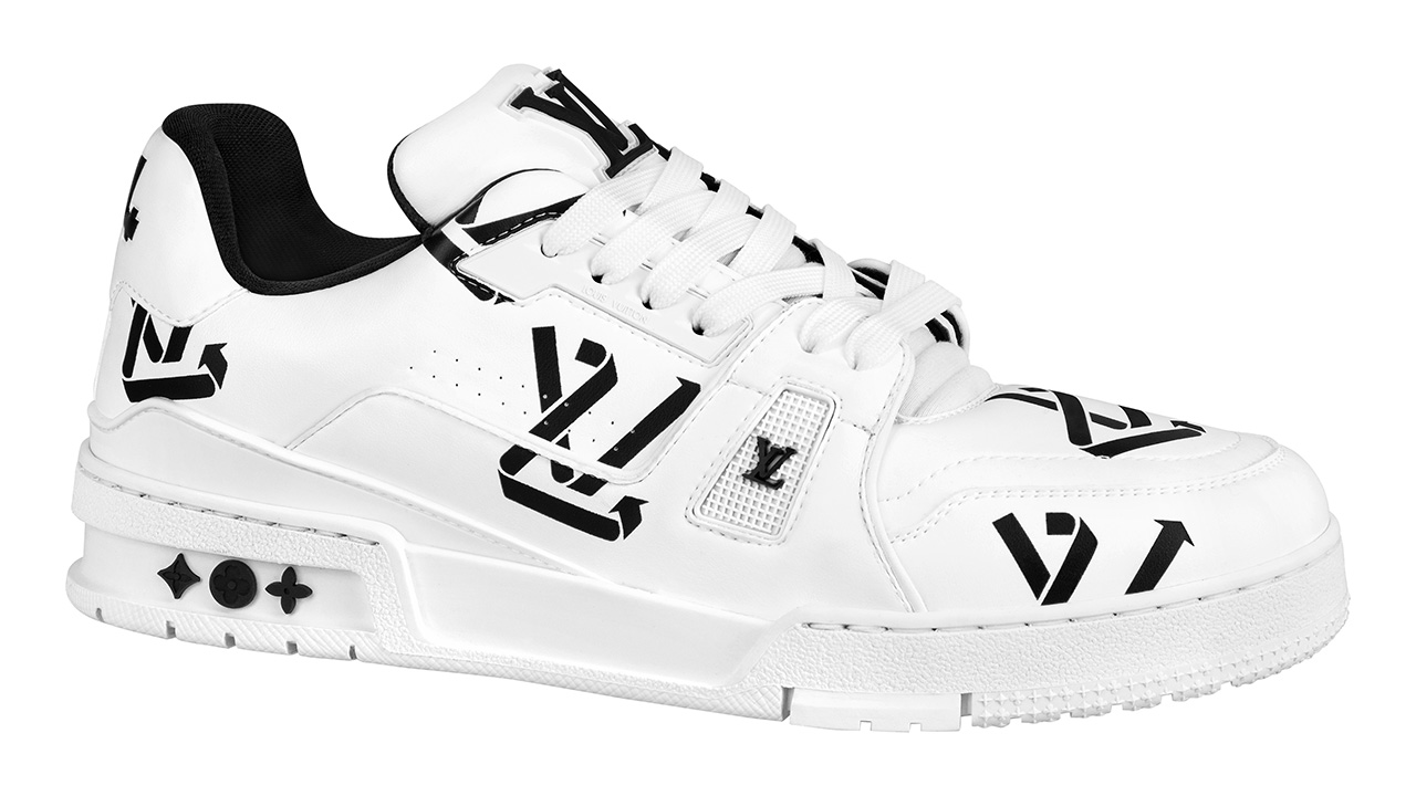 Louis Vuitton LV Trainer White Black White — Kick Game