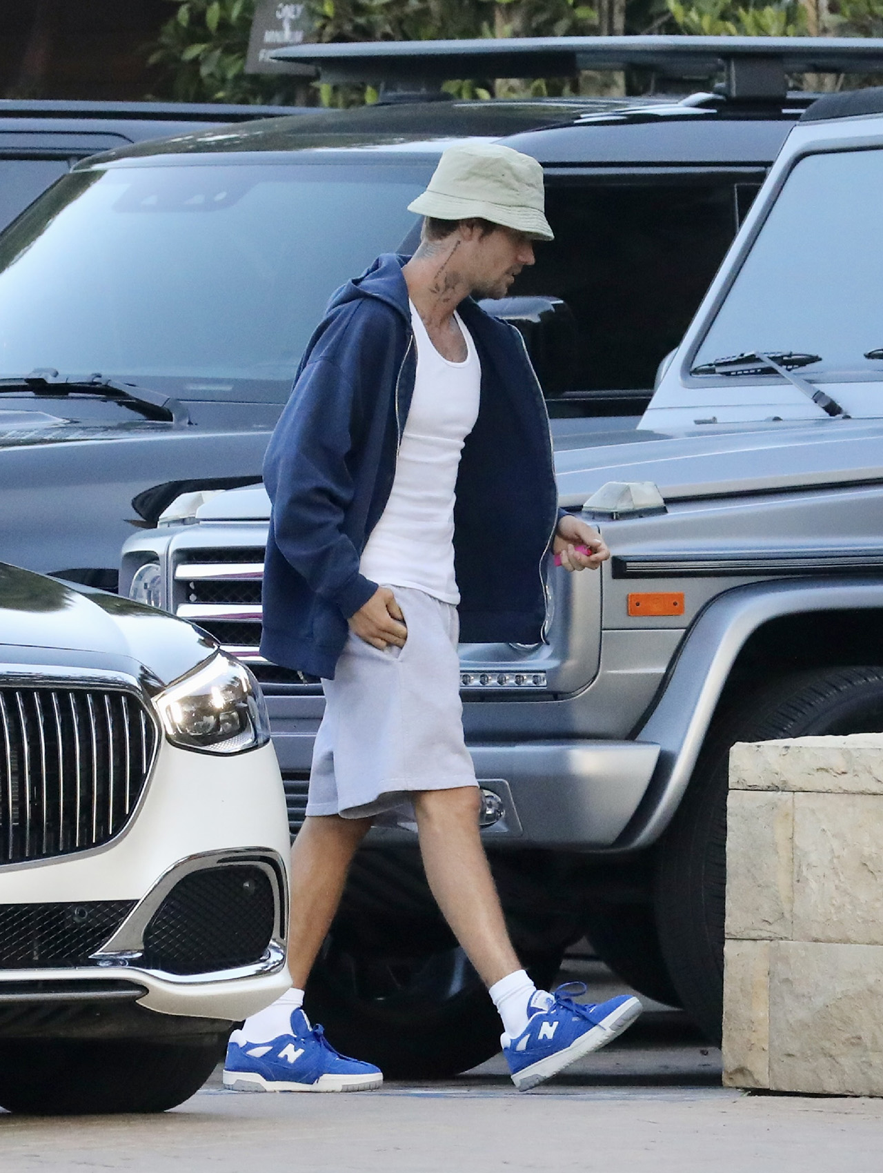 Justin Bieber, new balance, sneakers