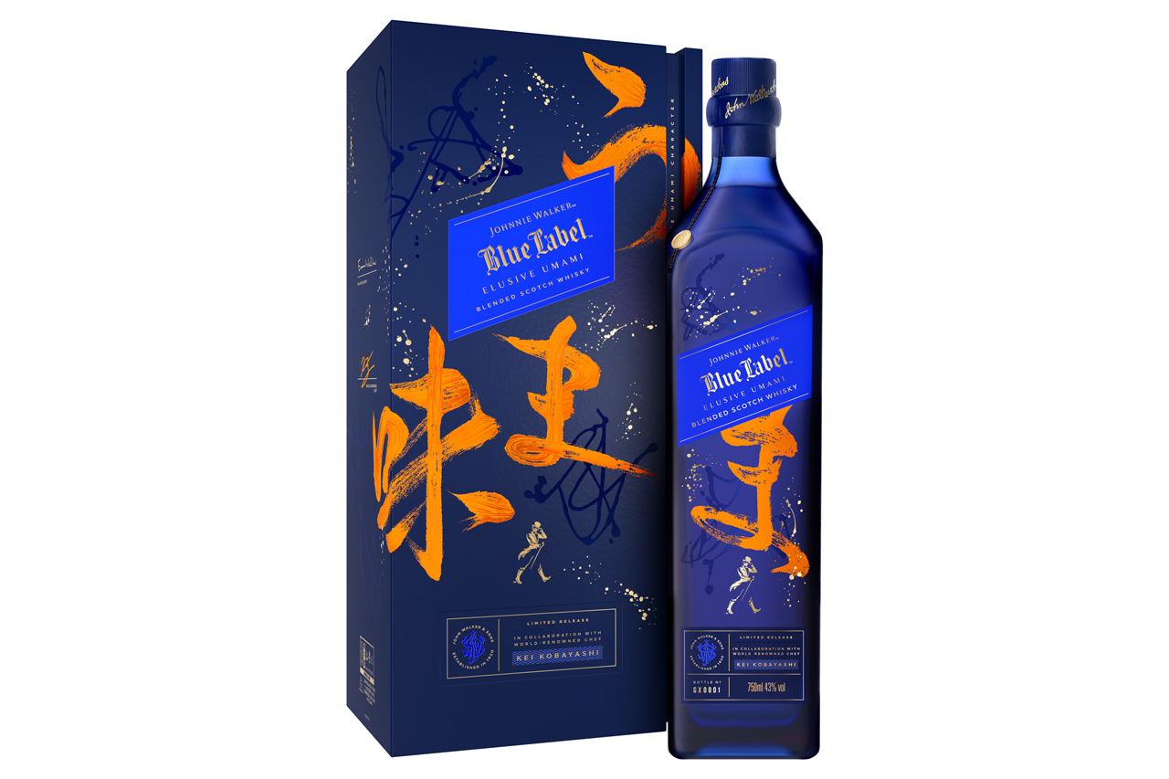 Johnnie Walker Blue Label Elusive Umami, Scotch Whisky Julep