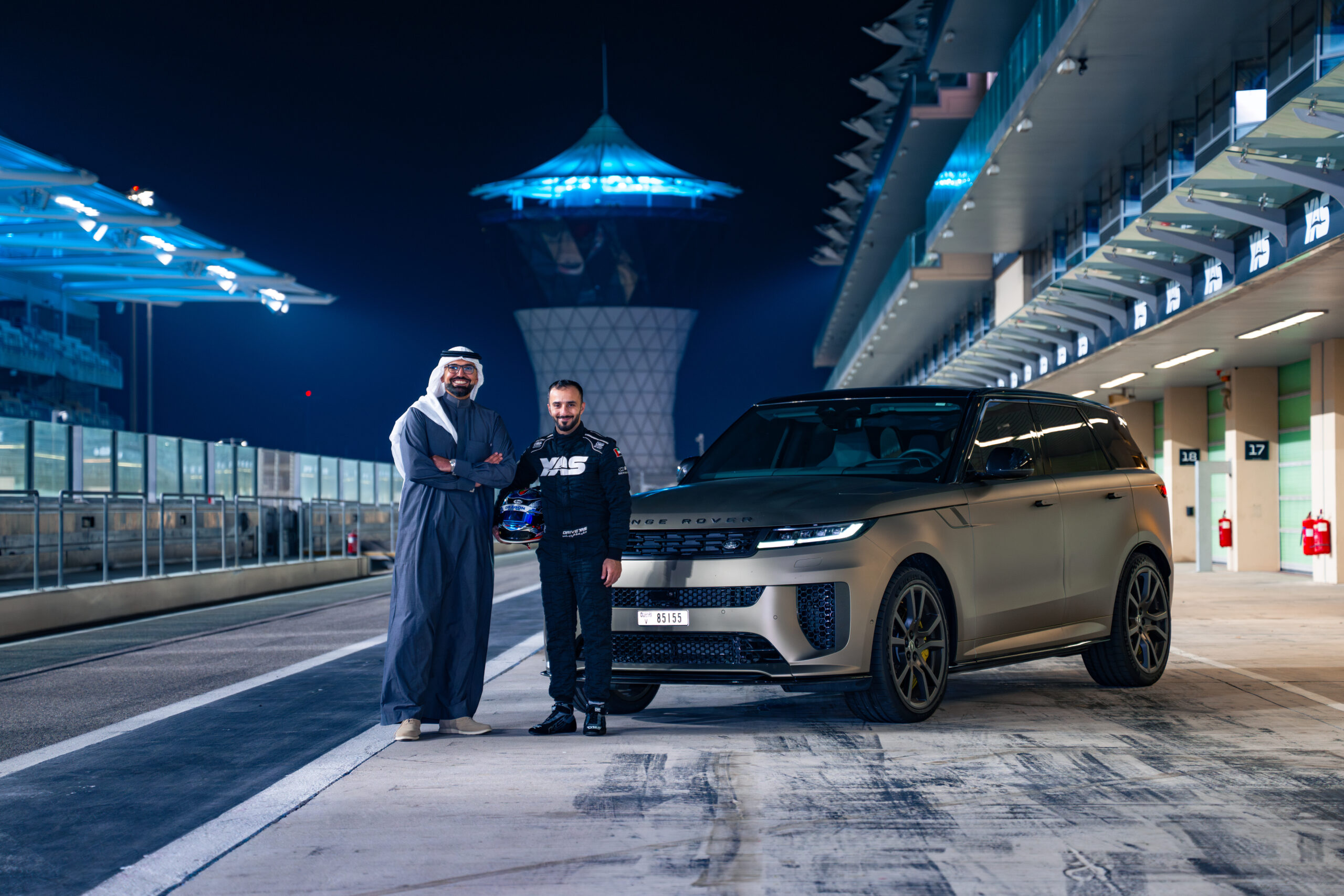 Range Rover Sport SV Yas Marina lap record