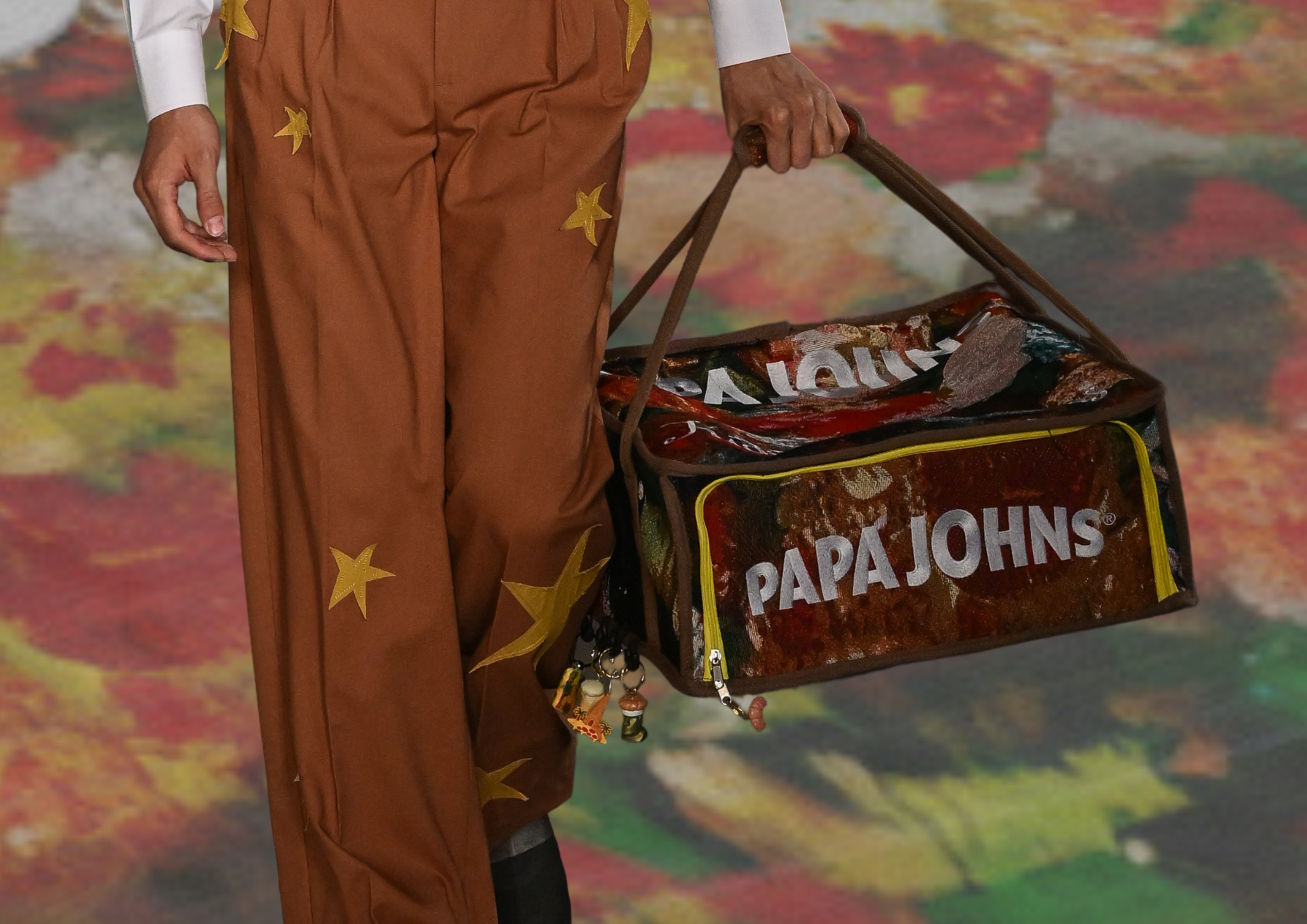 バッグ papapapa-papa KidSuper and Papa Johns Just Made the Season's Hottest (Pizza) Bag
