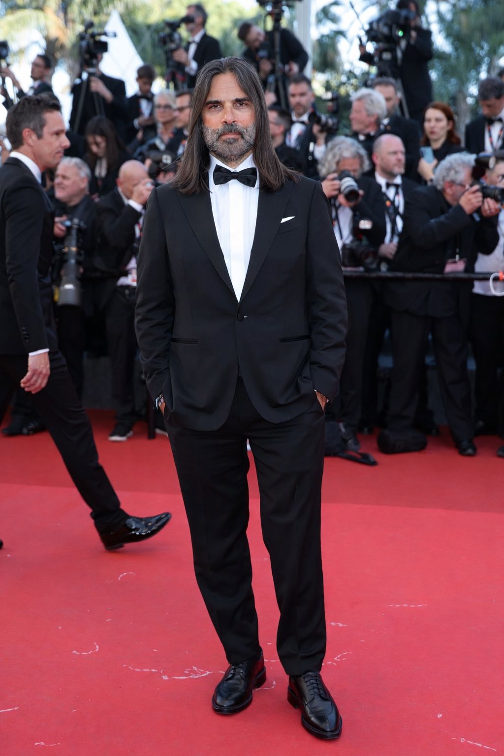 Khaled Mouzanar at the Festival Opening Ceremony on May 12 at the Grand Théâtre Lumière